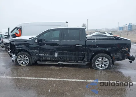 2018 Nissan Titan Sv из США, поврежденный, VIN 1N6AA1E53JN502515
